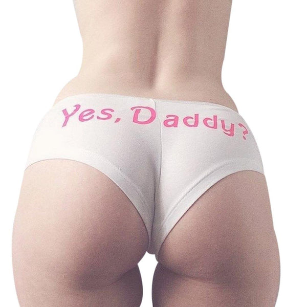 Yes daddy undies - booty - shorts - brief - briefs - cute undies