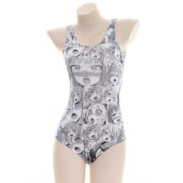 Ahegao Onesie - 1 800 babygirl, adult baby, onesie, ahegao bodysuit, onesie