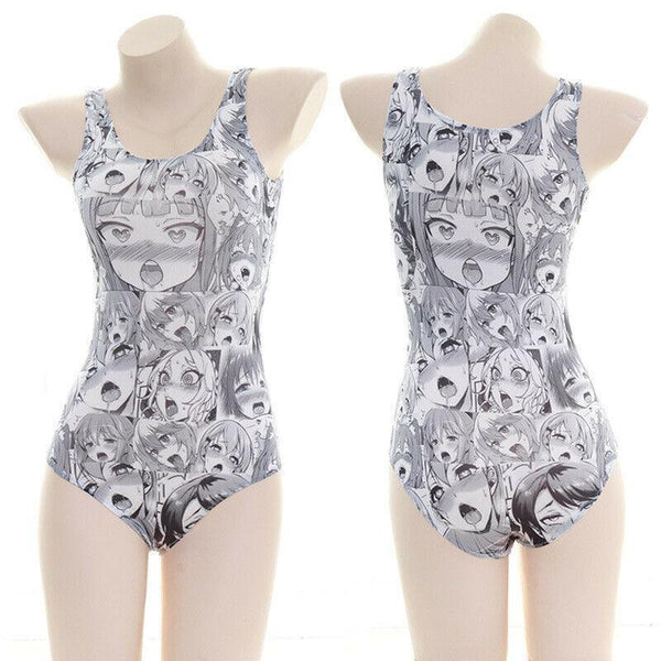 Ahegao Onesie - 1 800 babygirl, adult baby, onesie, ahegao bodysuit, onesie