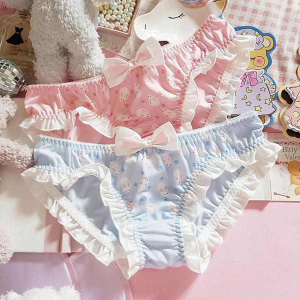 Bouncing bunny undies - baby bun - bunnies - bunny rabbits - undies - buns
