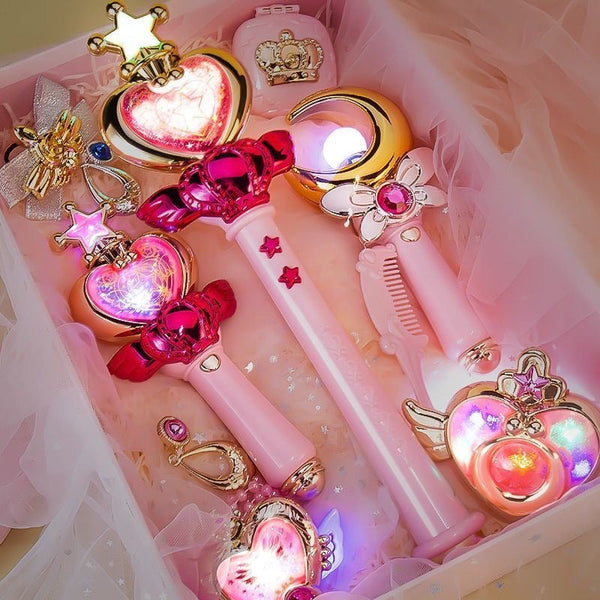 Magical girl light up wand - heart wand - magic - magical girls - mahou shoujo