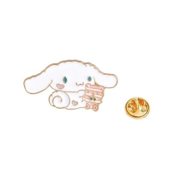 Kawaii Sanrio Cinnamoroll Enamel Pin Brooch Lapel Pin Fairy Kei Pastel
