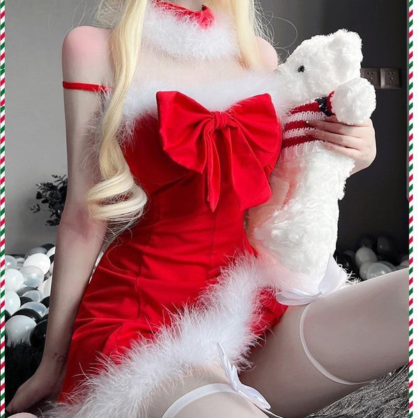 Santa’s Princess Dress - christmas, clothing, dresses, holiday, holidays