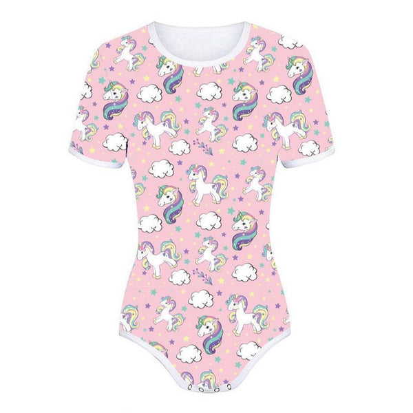 Unicorn bodysuit - adult onesie - onesies - bodysuit - girly - magical unicorn