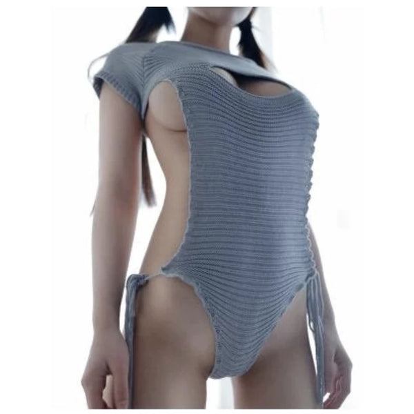 Virgin killer bodysuit - adult onesie - onesies - anime - girl - bodysuit