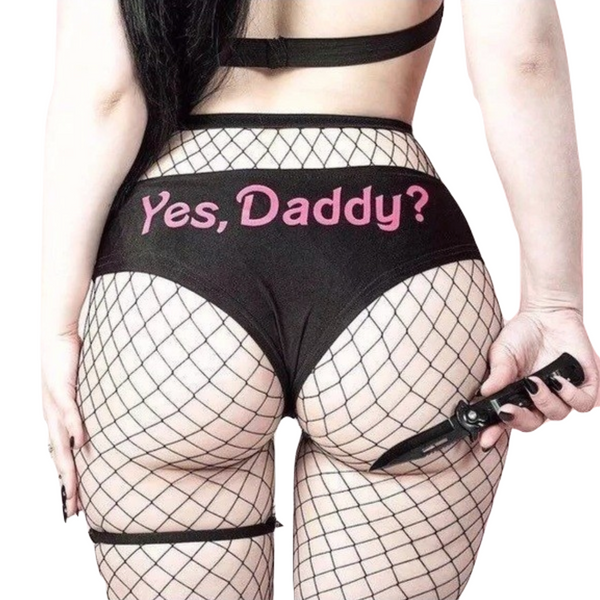 Yes daddy undies - booty - shorts - brief - briefs - cute undies